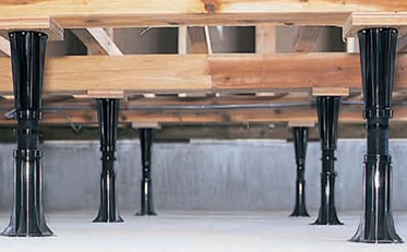 寒冷地域に適したプラ束