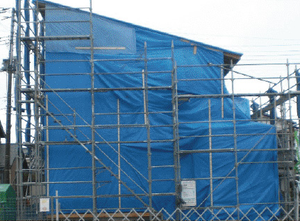 全面雨養生施工